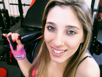 The BREAKER team strikes again! Saida comes to the GYM for a hard ANAL workout ;-D